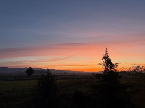 pogled iz Mengša proti Radomljam