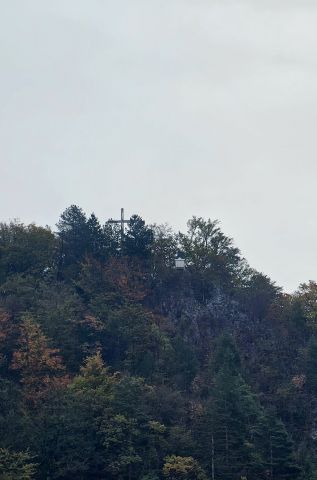Turobno megleno in oblačno jutro Zasavje