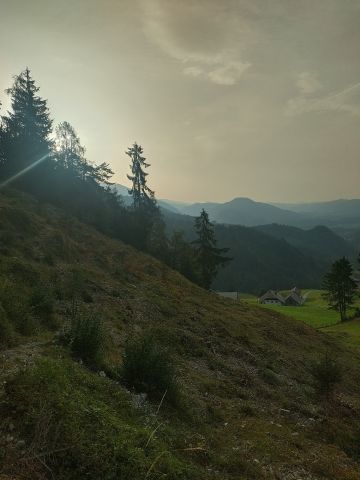 Saharski pesek po Kamniškimi alpami