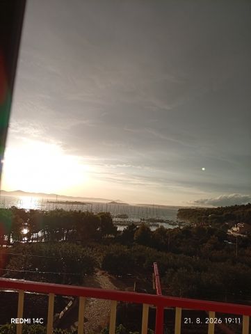 Naliv ter sonce v Pakoštanih