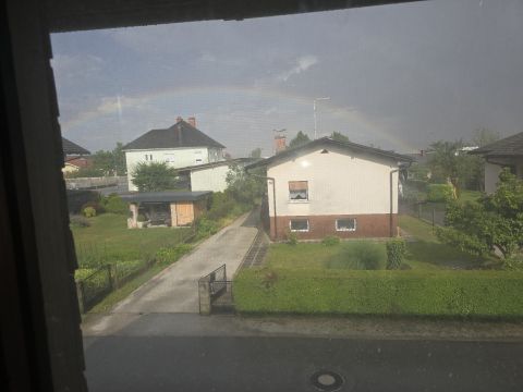 nevihta z mavrico v mengšu
